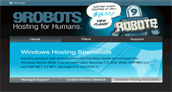 Desktop Screenshot of 9robots.com